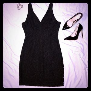 Timeless Black Lace Dress